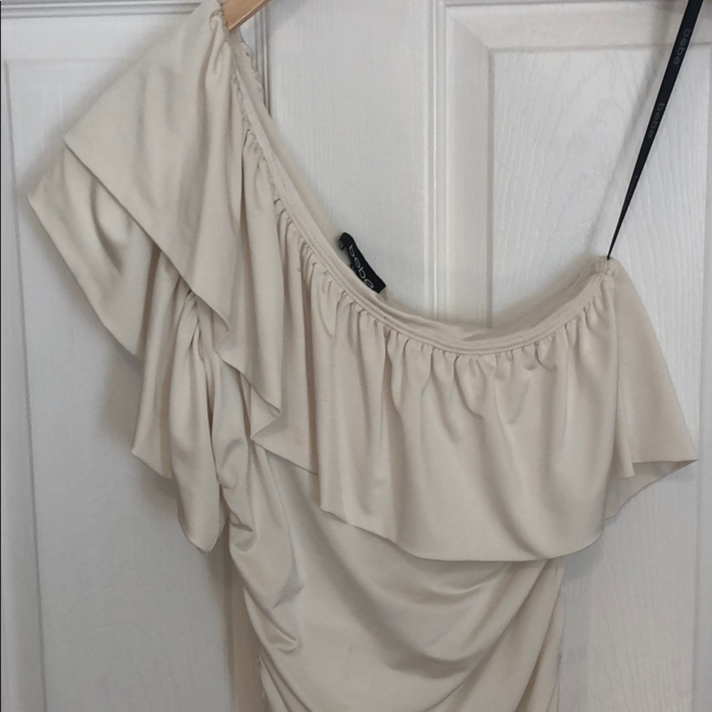 Bebe One Shoulder Ruffle Top - Picture 2 of 3
